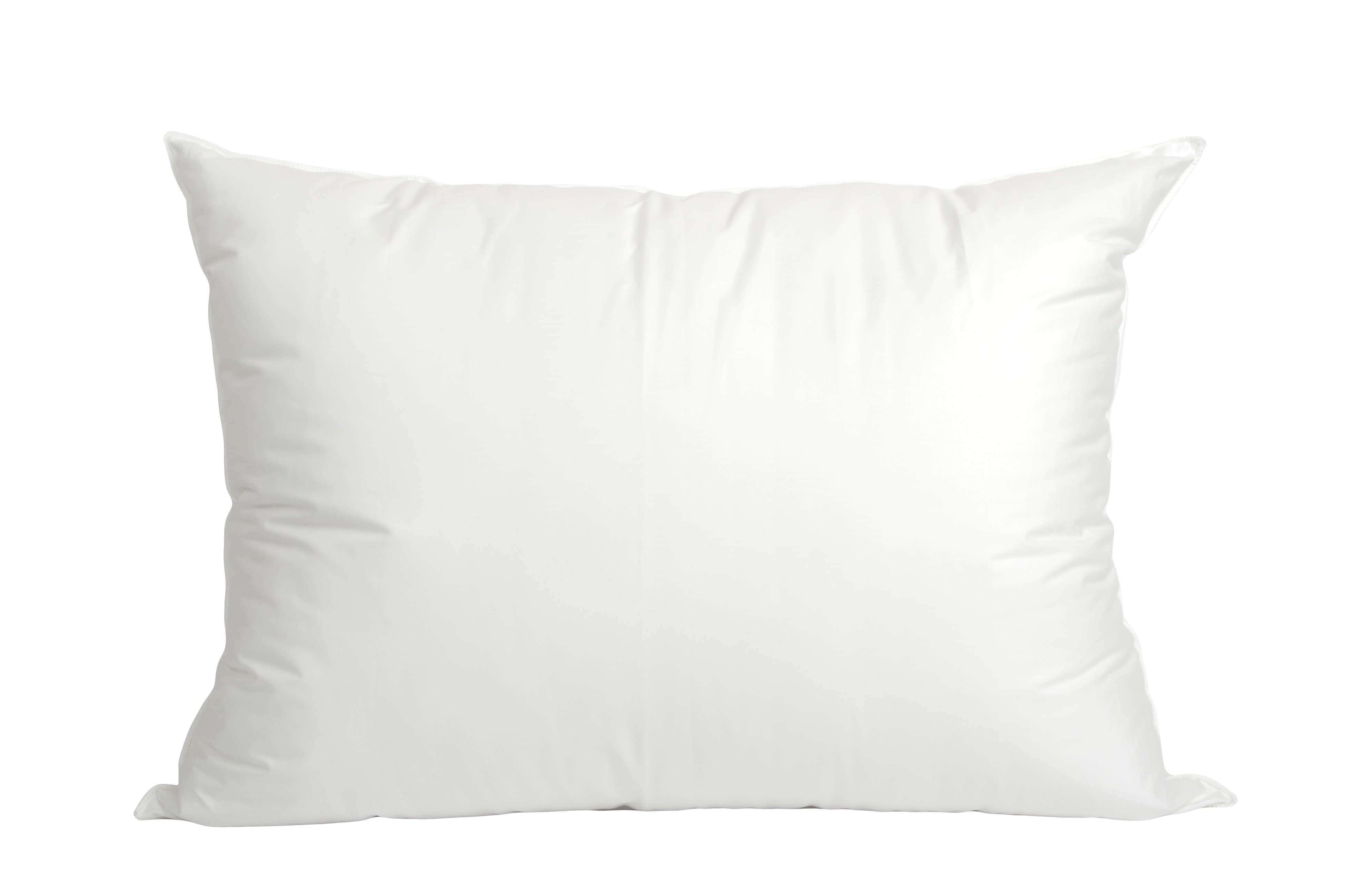 Blue Ridge 350 Thread Count Damask Stripe Down Pillow Jumbo White