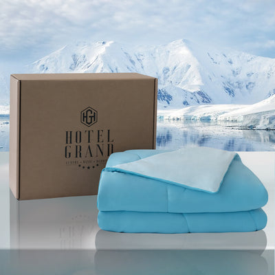 Hotel Grand Summer Cooling Comforter Set (Matching Pillow Case Included)